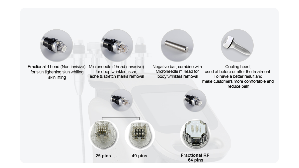 Macchina RF frazionata Microneedle