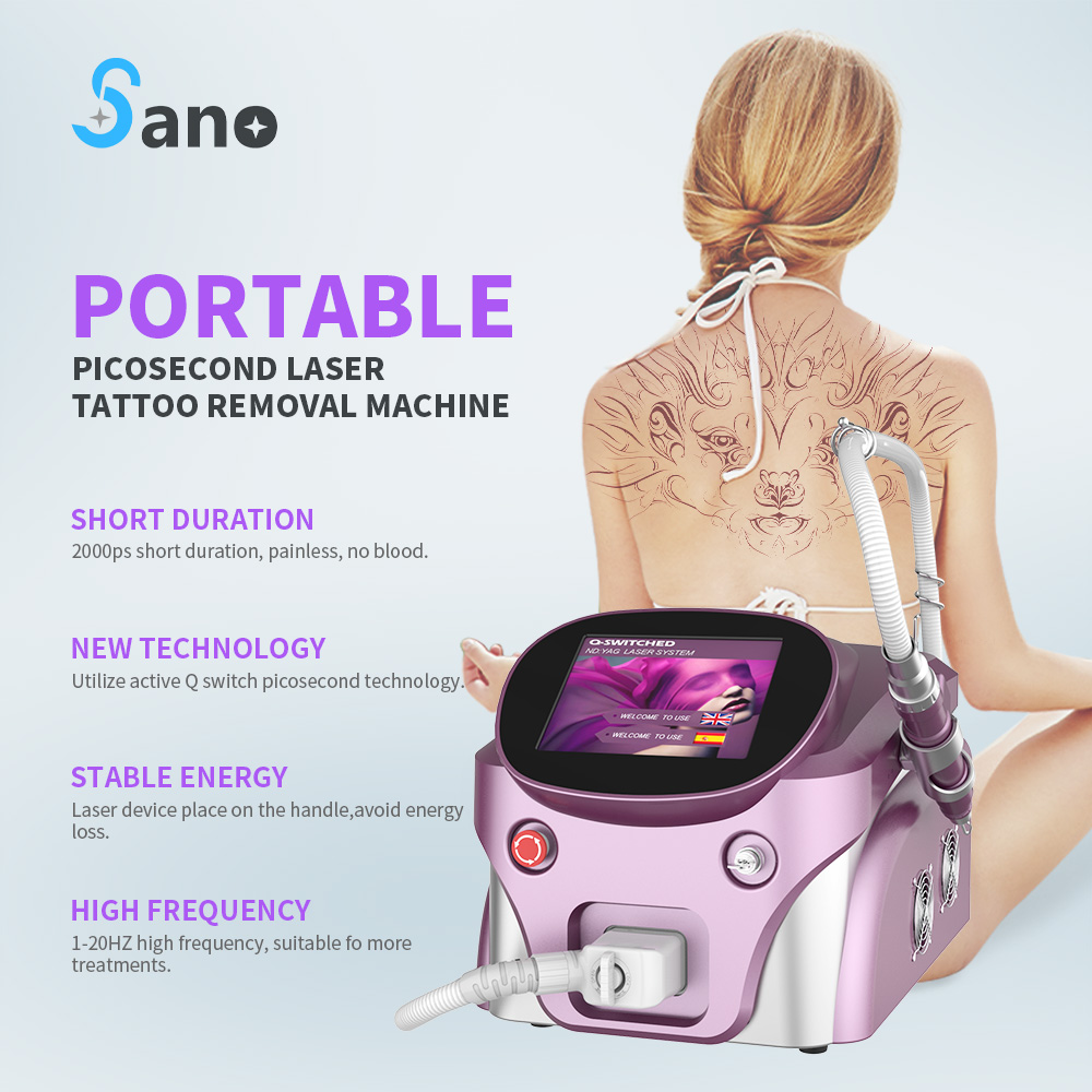 macchina per la rimozione di tatuaggi laser pico