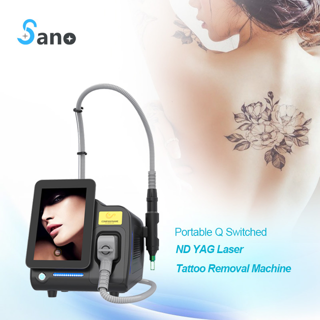 Picosecond 1064 532nm Pico Q Switched Nd Yag Laser Tattoo Removal Machine