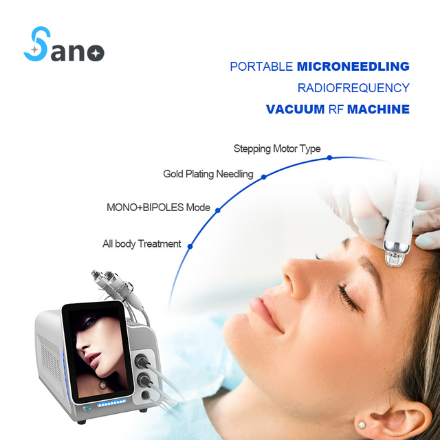 macchina microneedling sottovuoto rf